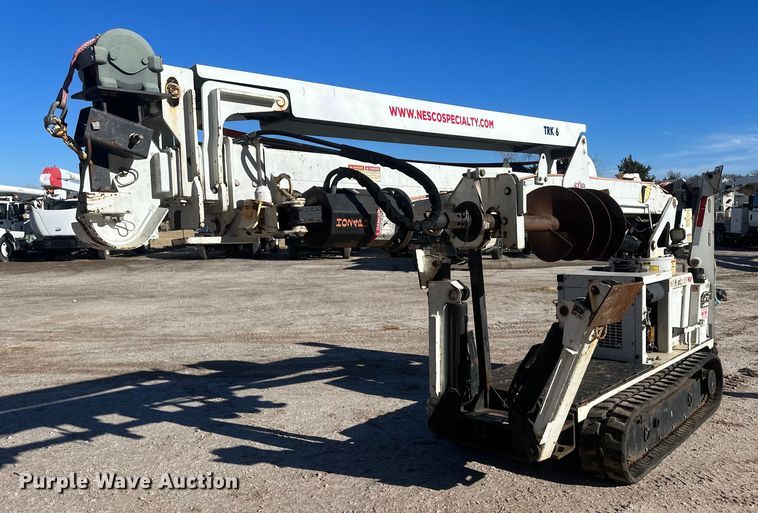 image for item EK9786 2015 SDP EZ Hauler 5500  mini digger derrick