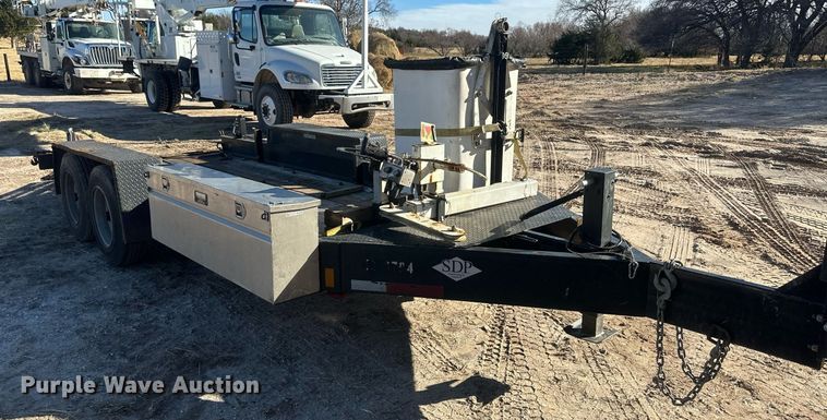 image for item EK9786 2015 SDP EZ Hauler 5500  mini digger derrick