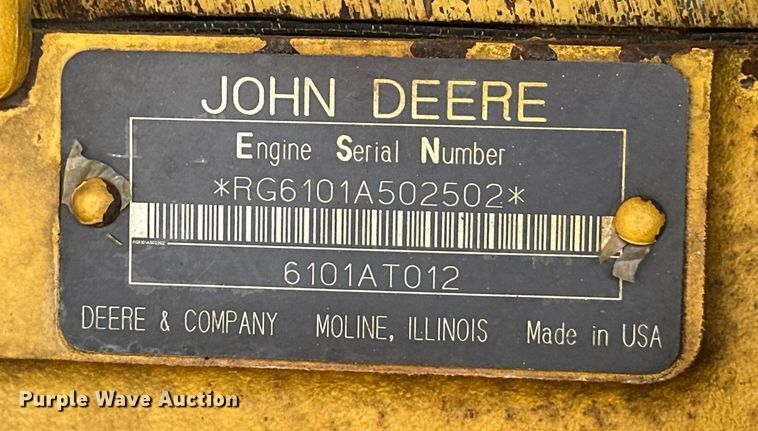 image for item EK9810 1990 John Deere 862B  elevating scraper
