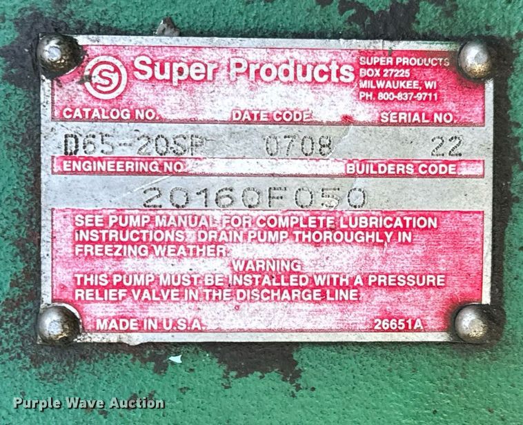 image for item GG9884 1995 Ford L8000  hydrovac truck