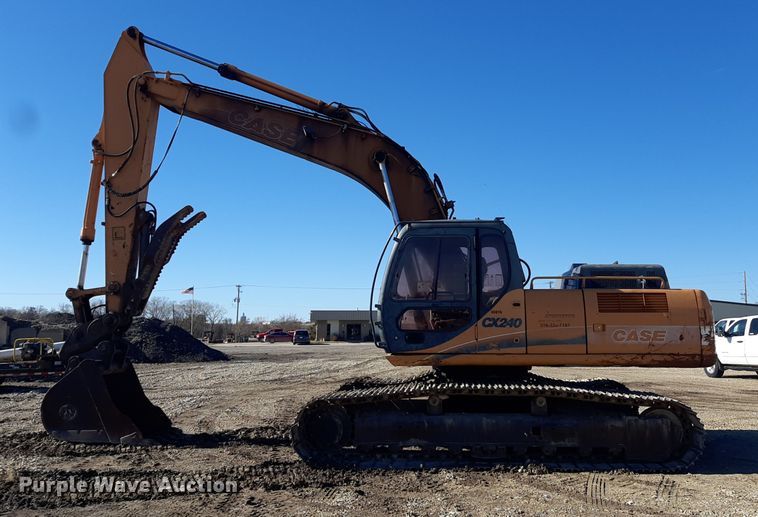 image for item GG9950 2005 Case CX240  excavator