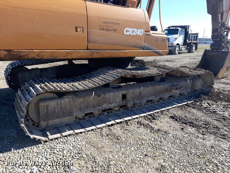 image for item GG9950 2005 Case CX240  excavator