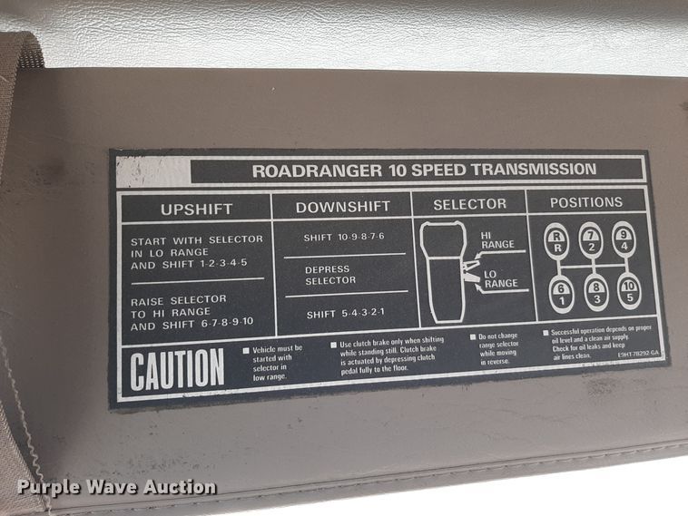 image for item GG9951 2008 Sterling A-Line  dump truck