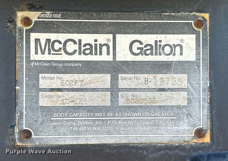 image for item GG9952 2002 International 2554  dump truck