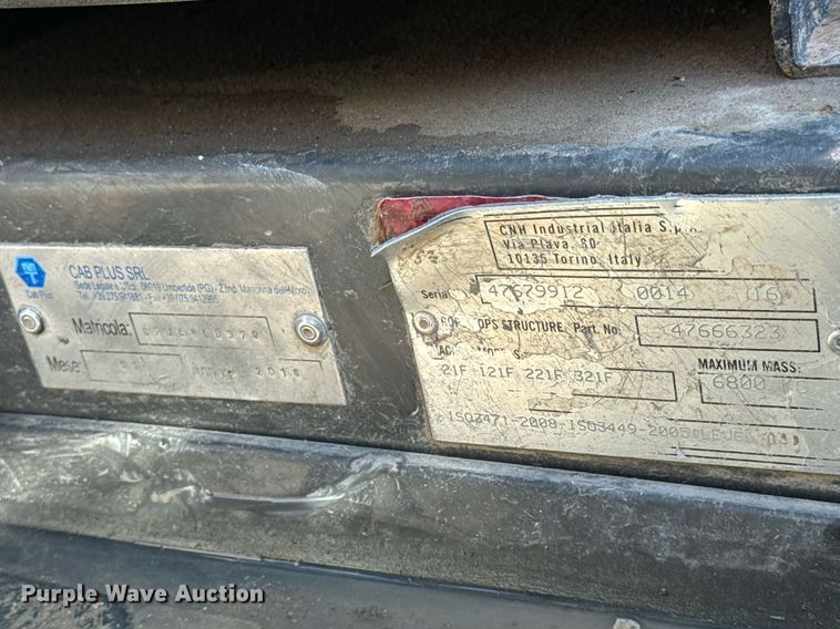 image for item GG9959 2016 Case 321F  wheel loader