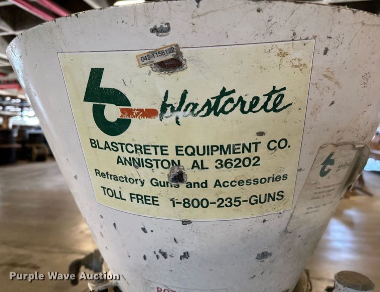 image for item GG9984 Blastcrete AA 020  gunite machine