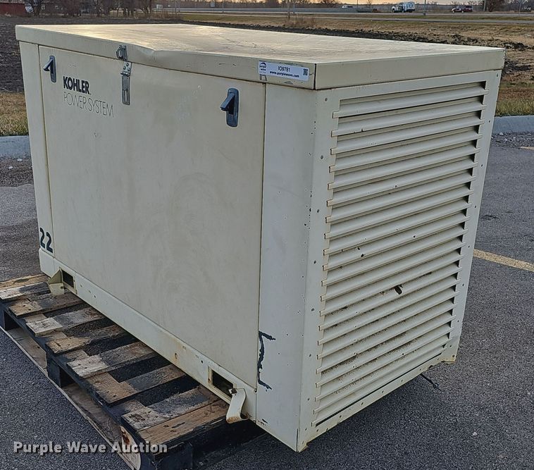image for item IO9781 Kohler 22RY  generator