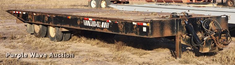image for item JG9640 Landoll  tilt deck equipment trailer