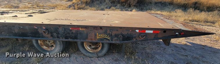 image for item JG9640 Landoll  tilt deck equipment trailer