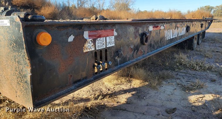 image for item JG9640 Landoll  tilt deck equipment trailer