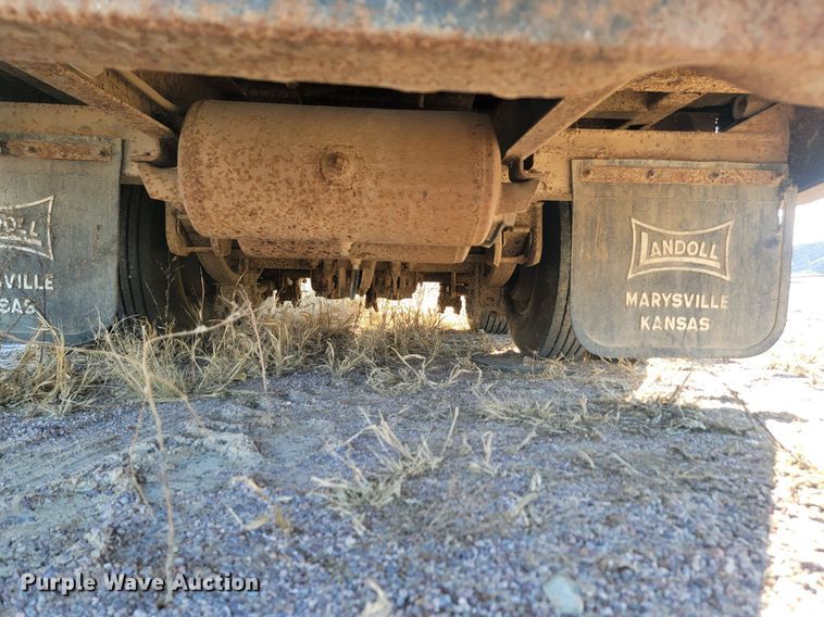 image for item JG9640 Landoll  tilt deck equipment trailer