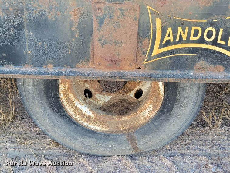 image for item JG9640 Landoll  tilt deck equipment trailer