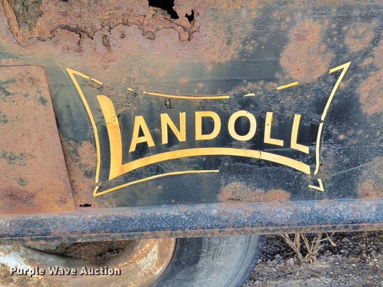 image for item JG9640 Landoll  tilt deck equipment trailer