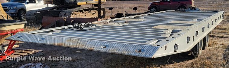 image for item JG9641 1994 Landoll  tilt deck equipment trailer