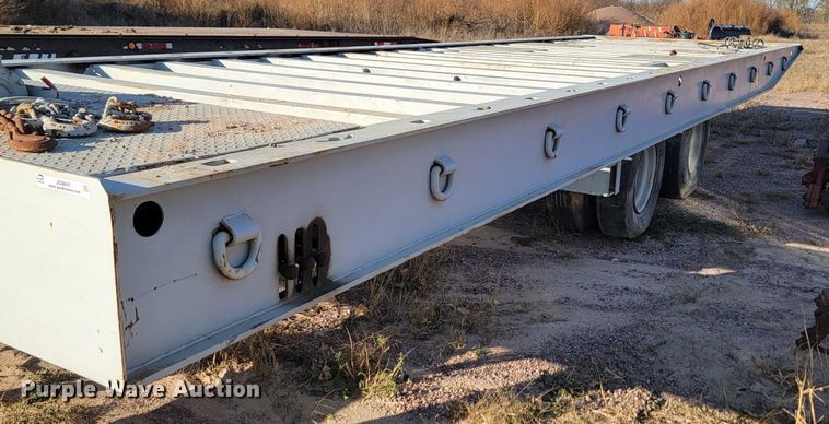 image for item JG9641 1994 Landoll  tilt deck equipment trailer