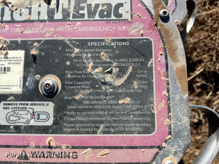 image for item JT9175 Miller Dura Hoist  confined space system