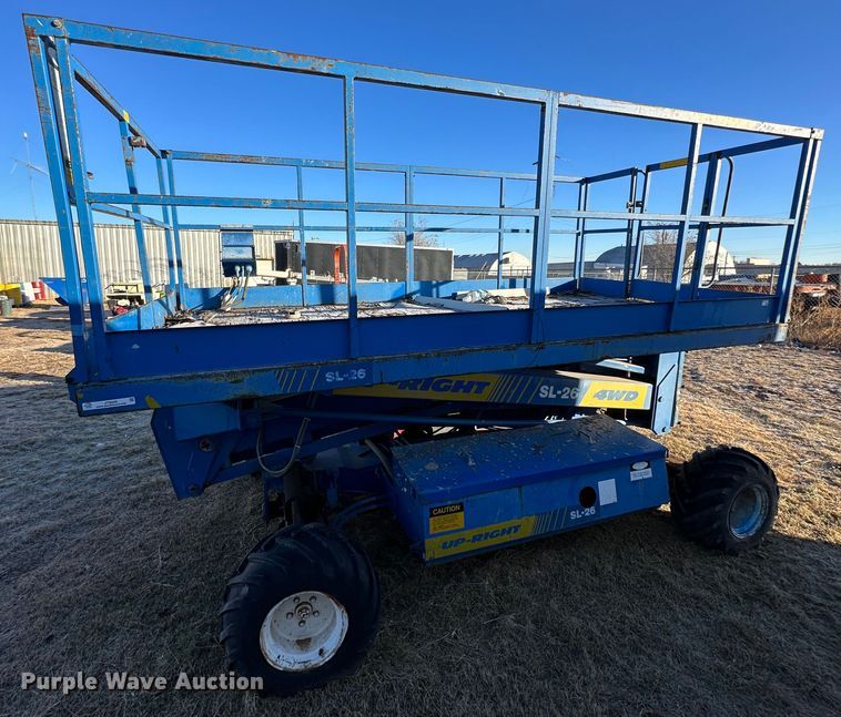 image for item JT9205 Up Right SL26  scissor lift