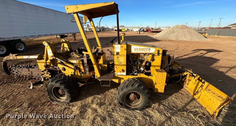 image for item JT9211 1986 Vermeer M455  trencher