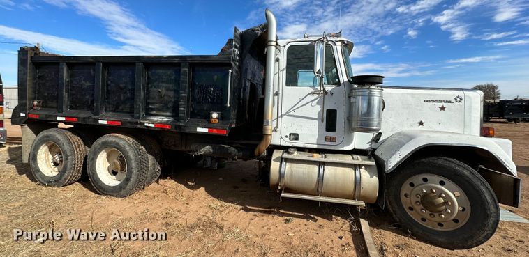 image for item JT9218 1985 GMC General  dump truck