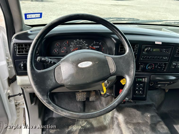 image for item KH9638 2010 Ford F750 Super Duty XL  Crew Cab utility / service truck