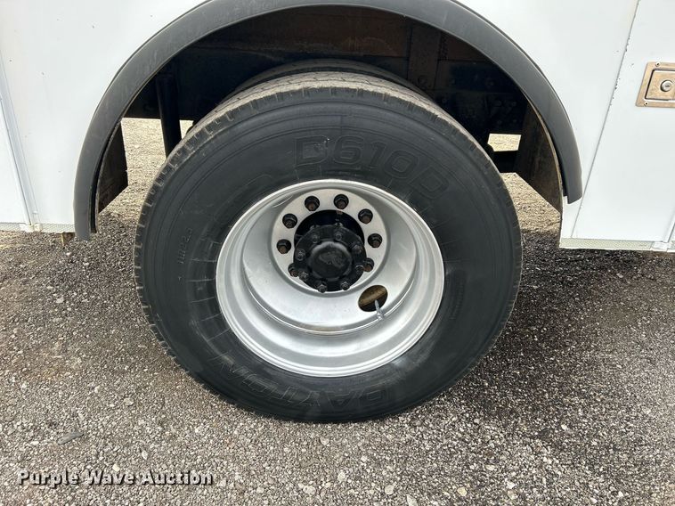 image for item KH9638 2010 Ford F750 Super Duty XL  Crew Cab utility / service truck