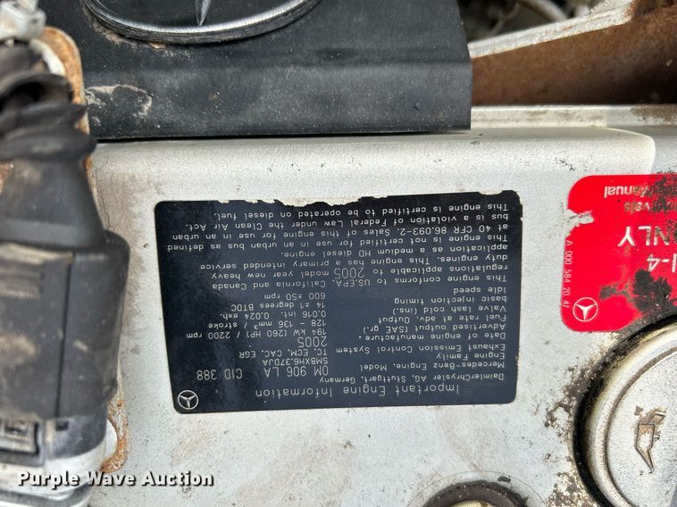 image for item KH9639 2005 Sterling Acterra  vacuum truck