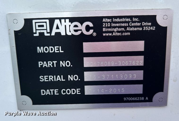 image for item KH9640 2015 Dodge Ram 5500HD  bucket truck