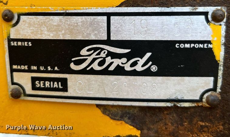 image for item KH9650 Ford 420  backhoe