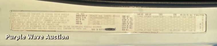 image for item KH9660 2013 Freightliner 108SD  utility / service truck