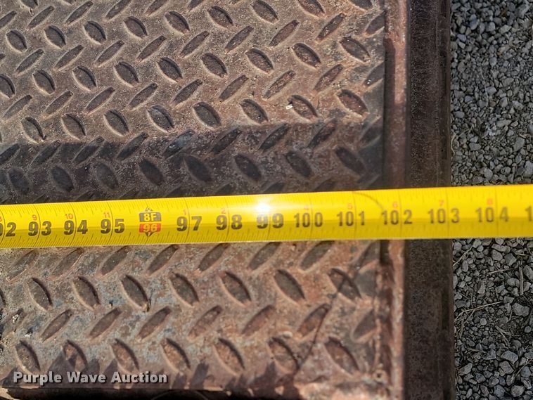 image for item KT9974 1989 Trail King TKT24-2400  tilt deck equipment trailer