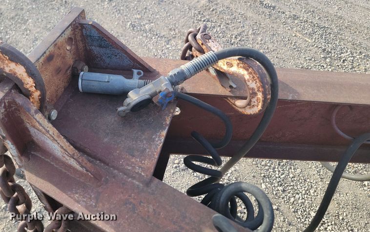 image for item KT9974 1989 Trail King TKT24-2400  tilt deck equipment trailer