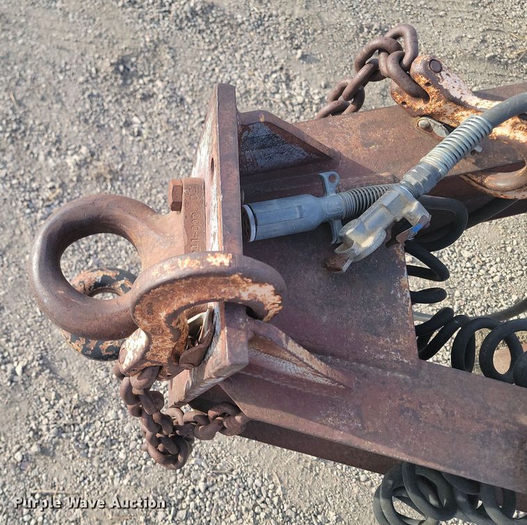 image for item KT9974 1989 Trail King TKT24-2400  tilt deck equipment trailer