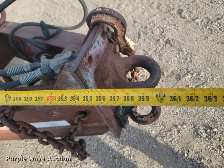 image for item KT9974 1989 Trail King TKT24-2400  tilt deck equipment trailer