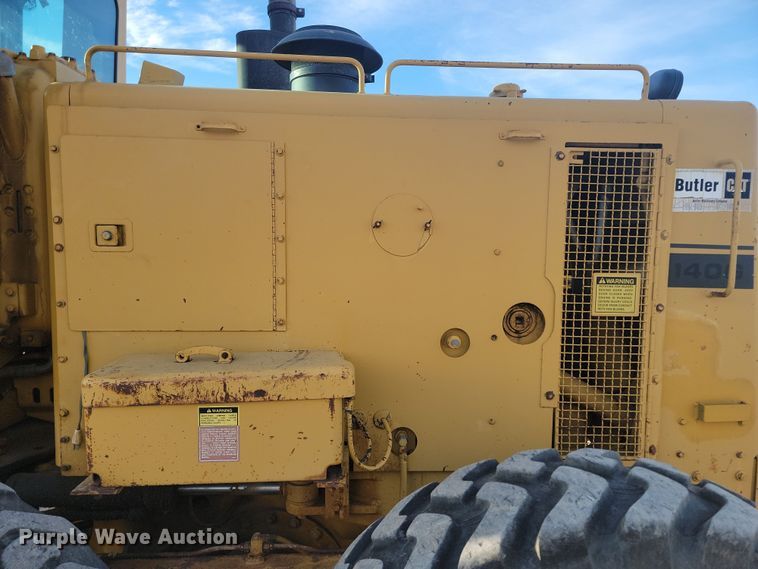 image for item KT9976 1985 Caterpillar 140G  motor grader