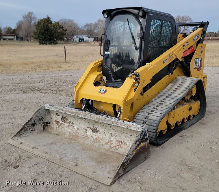 image for item KT9979 2021 Caterpillar 299D3XE  tracked skid steer loader