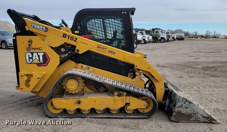 image for item KT9979 2021 Caterpillar 299D3XE  tracked skid steer loader