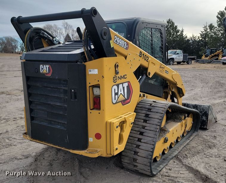 image for item KT9979 2021 Caterpillar 299D3XE  tracked skid steer loader