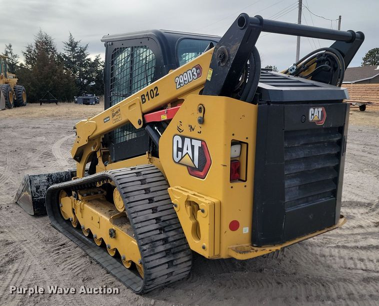 image for item KT9979 2021 Caterpillar 299D3XE  tracked skid steer loader