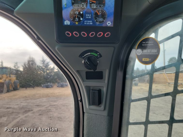 image for item KT9979 2021 Caterpillar 299D3XE  tracked skid steer loader