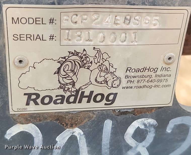 image for item KT9982 Road Hog PCP24EHSG5  skid steer cold planer