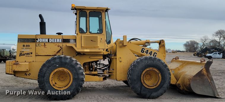 image for item KT9984 1995 John Deere 644G  wheel loader