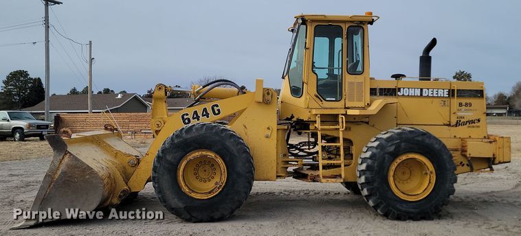 image for item KT9984 1995 John Deere 644G  wheel loader