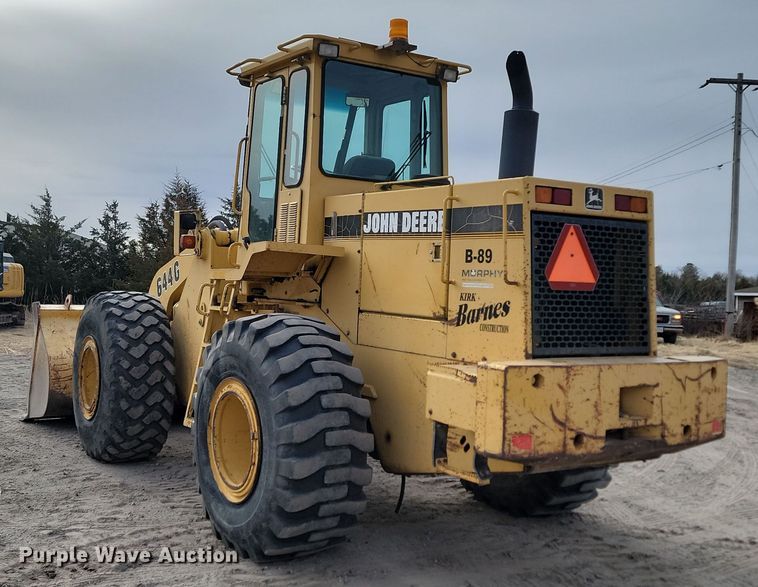 image for item KT9984 1995 John Deere 644G  wheel loader