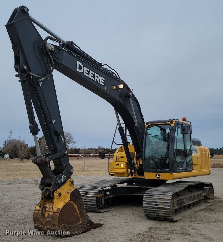 image for item KT9985 2018 John Deere 210G LC  excavator