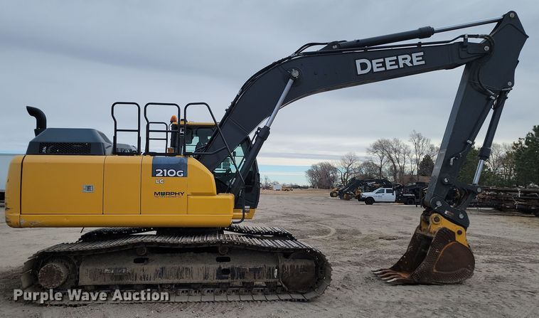 image for item KT9985 2018 John Deere 210G LC  excavator