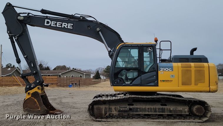 image for item KT9985 2018 John Deere 210G LC  excavator