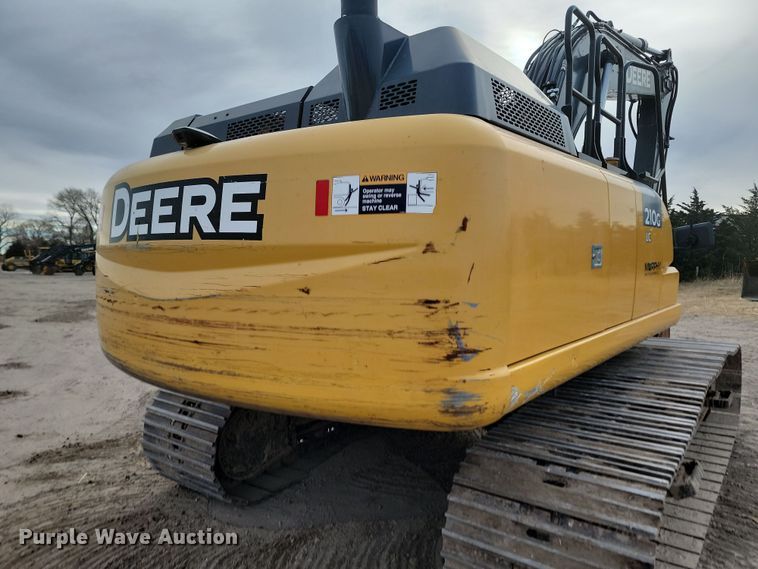 image for item KT9985 2018 John Deere 210G LC  excavator