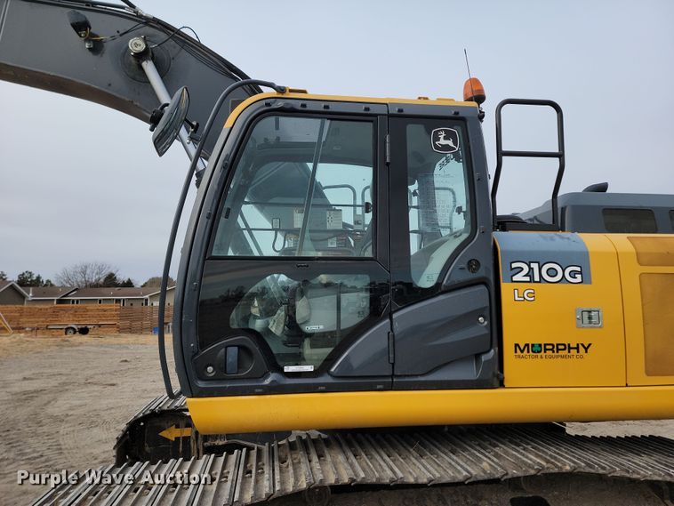 image for item KT9985 2018 John Deere 210G LC  excavator