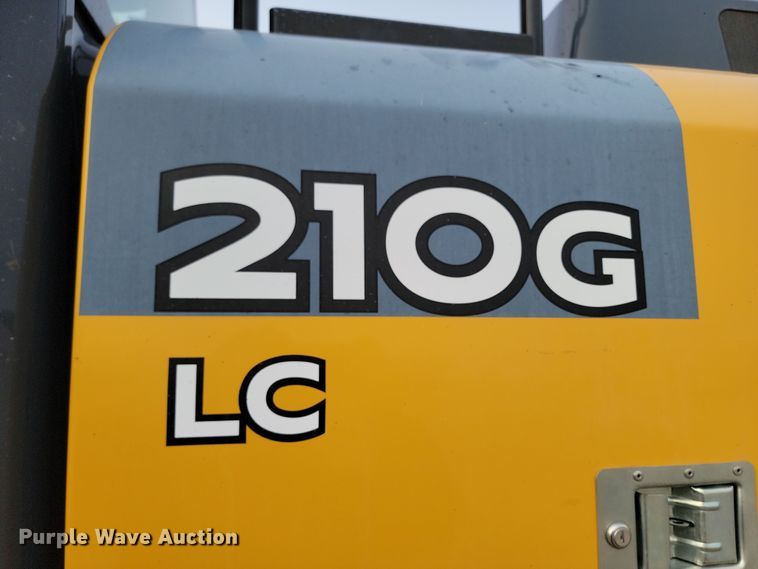 image for item KT9985 2018 John Deere 210G LC  excavator