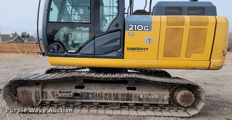 image for item KT9985 2018 John Deere 210G LC  excavator